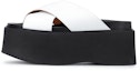 Buy (W) Marni Platform Kulit 'Putih' ZPMS006006P403000W01
