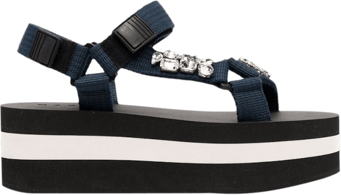 (W) Sandalia Plataforma Marni 'Navy'. ZPMS007306-P3119-00B99 Buy (W) Sandalia Plataforma Marni 'Navy'. ZPMS007306-P3119-00B99