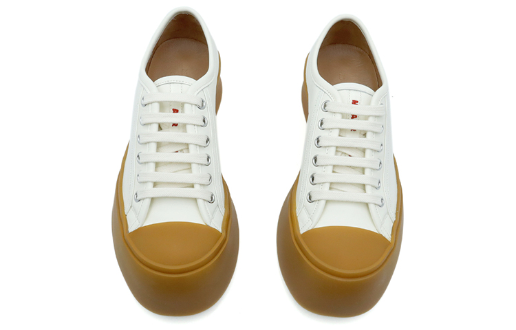 Shop (W) 마르니 플랫폼 스니커즈 (베이지) SNZW003020P2722ZI489