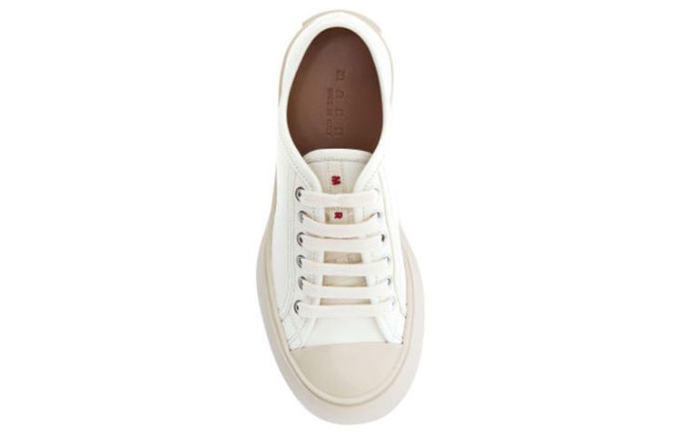 (W) Marni Platform Sneaker 'Cream White' 圖 4