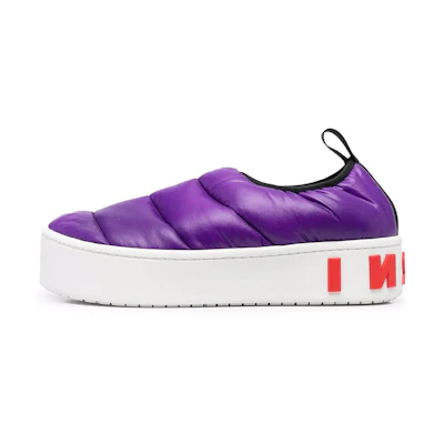 (W) Marni Platform Sneaker 'Purple Leather'
