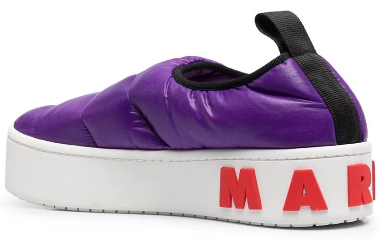 (W) Marni Platform Sneaker 'Purple Leather' 圖 3