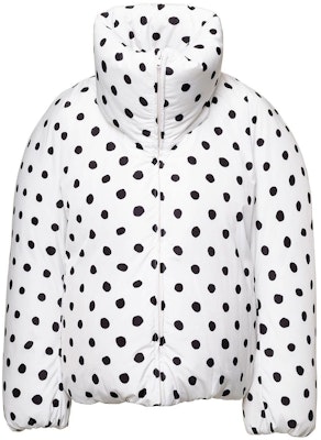 (Women) MARNI Polka Dot Print High-Neck Zip Cotton Jacket Women’s White PIMA0080AT-UTP742-SDW01 Buy (Women) MARNI Polka Dot Print High-Neck Zip Cotton Jacket Women’s White PIMA0080AT-UTP742-SDW01