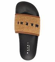 Lookbook (W) Marni Raffia Fashion Sandale ''Braun'' SAMS016102P3860ZO136