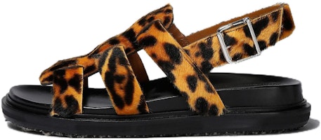 (Women) Marni Roman Sandal 'Leopard Print' FBMS015801LV84600Y65 (Women) Marni Roman Sandal 'Leopard Print' FBMS015801LV84600Y65