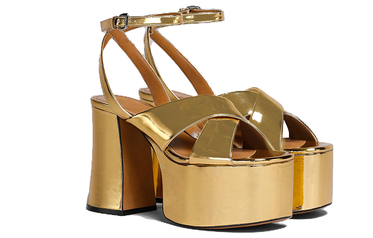 (W) Marni Sandal 'Simple Elegance Gold' 圖 2