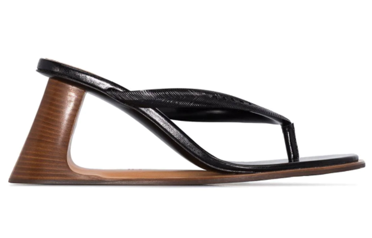 (W) Marni Sculptured Sandal 'Brown Black' 圖 2