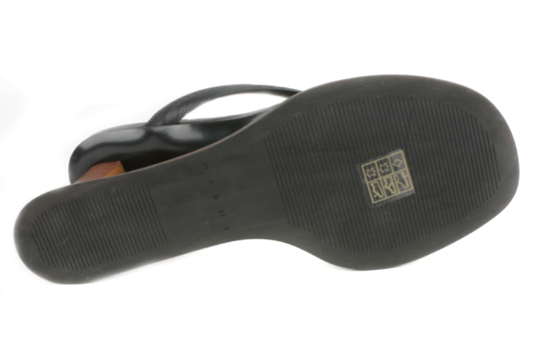 (W) Marni Sculptured Sandal 'Brown Black' 圖 6