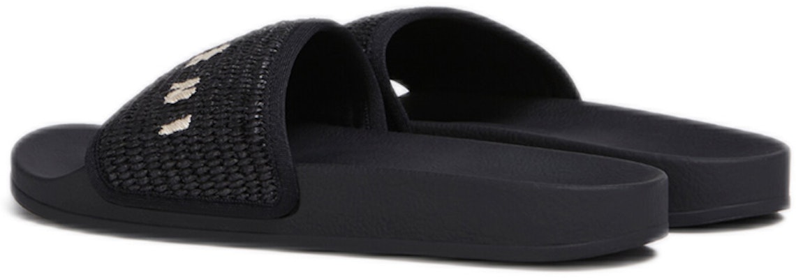 (W) Marni Slide 'Braided Raffia - Hitam' Sandal 슬라이드 SAMS016102-P3860-00N99 Lookbook (W) Marni Slide 'Braided Raffia - Hitam' Sandal 슬라이드 SAMS016102-P3860-00N99