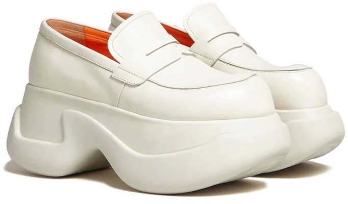 (Women) Marni Slip-On Platform 'White Leather' MOMS004108P508800W03 Order (Women) Marni Slip-On Platform 'White Leather' MOMS004108P508800W03