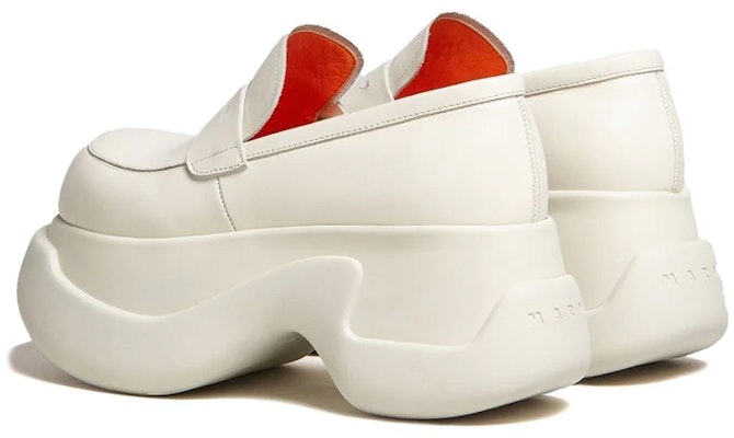 (Women) Marni Slip-On Platform 'White Leather' MOMS004108P508800W03 Lookbook (Women) Marni Slip-On Platform 'White Leather' MOMS004108P508800W03