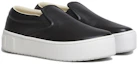 Order (W) Marni Kasut Slip-On 'Kulit Anak Lembu Hitam' SNZW010703P272200N99