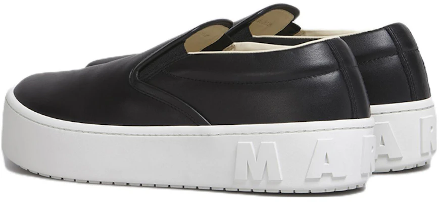(W) Marni Kasut Slip-On 'Kulit Anak Lembu Hitam' SNZW010703P272200N99 Lookbook (W) Marni Kasut Slip-On 'Kulit Anak Lembu Hitam' SNZW010703P272200N99