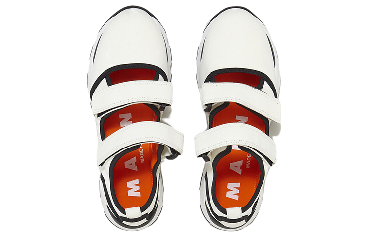 Shop (W) Marni 运动鞋 '白色科技面料' SNZWS01G02TCR8600W05