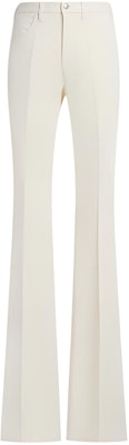 (Women) MARNI Solid Color Mid-Rise Slim Straight Pants Women Off-White. PAMA0415A0-UTV951-00W10 Buy (Women) MARNI Solid Color Mid-Rise Slim Straight Pants Women Off-White. PAMA0415A0-UTV951-00W10