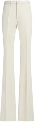 (Women) MARNI Solid Color Mid-Rise Slim Straight Pants Women Off-White. PAMA0415A0-UTV951-00W10 Order (Women) MARNI Solid Color Mid-Rise Slim Straight Pants Women Off-White. PAMA0415A0-UTV951-00W10