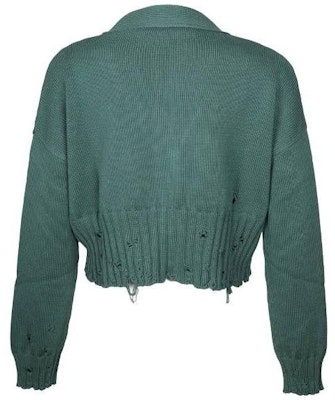 (Women) MARNI Solid Color V-Neck Button-Up Knit Cardigan Green CDMD0223A2UFC65200V61 Lookbook (Women) MARNI Solid Color V-Neck Button-Up Knit Cardigan Green CDMD0223A2UFC65200V61