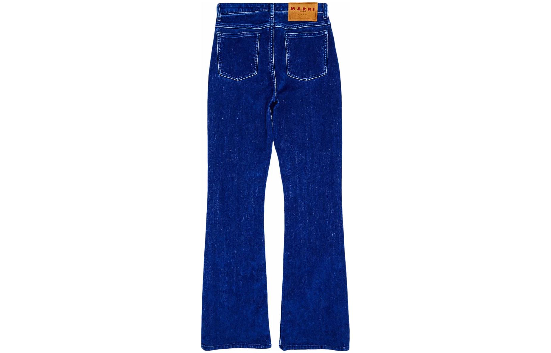 Lookbook (W) MARNI ソリッドルーズフィットストレートジーンズ レディース ブルー PAJD0415A0-USCV10-FDB59