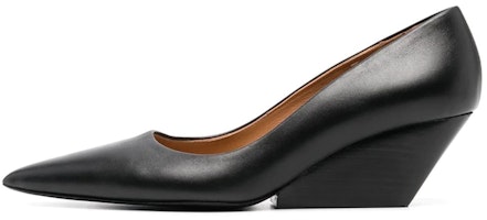 (Women) Marni Space Calfskin Pointed Toe High Heels 'Black' PUMS009155P508800N99 (Women) Marni Space Calfskin Pointed Toe High Heels 'Black' PUMS009155P508800N99