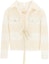 Buy (Women) MARNI SS21 Color Block Lace-Up Collar Jacket White GIJD0157U7-USCR41-PTW08
