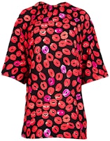 (Women) MARNI SS21 Red Casual Oversized Crewneck Short Sleeve T-Shirt. CAMAV31O00-UTV822-KTN99 (Women) MARNI SS21 Red Casual Oversized Crewneck Short Sleeve T-Shirt. CAMAV31O00-UTV822-KTN99