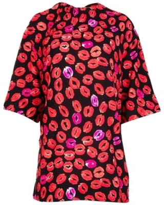 (Women) MARNI SS21 Red Casual Oversized Crewneck Short Sleeve T-Shirt. CAMAV31O00-UTV822-KTN99 Order (Women) MARNI SS21 Red Casual Oversized Crewneck Short Sleeve T-Shirt. CAMAV31O00-UTV822-KTN99