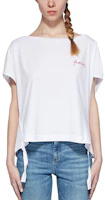 Purchase (W) MARNI SS21 白色純色字母Logo短袖T恤。 THJE0050MX-UTCZ57-00W01