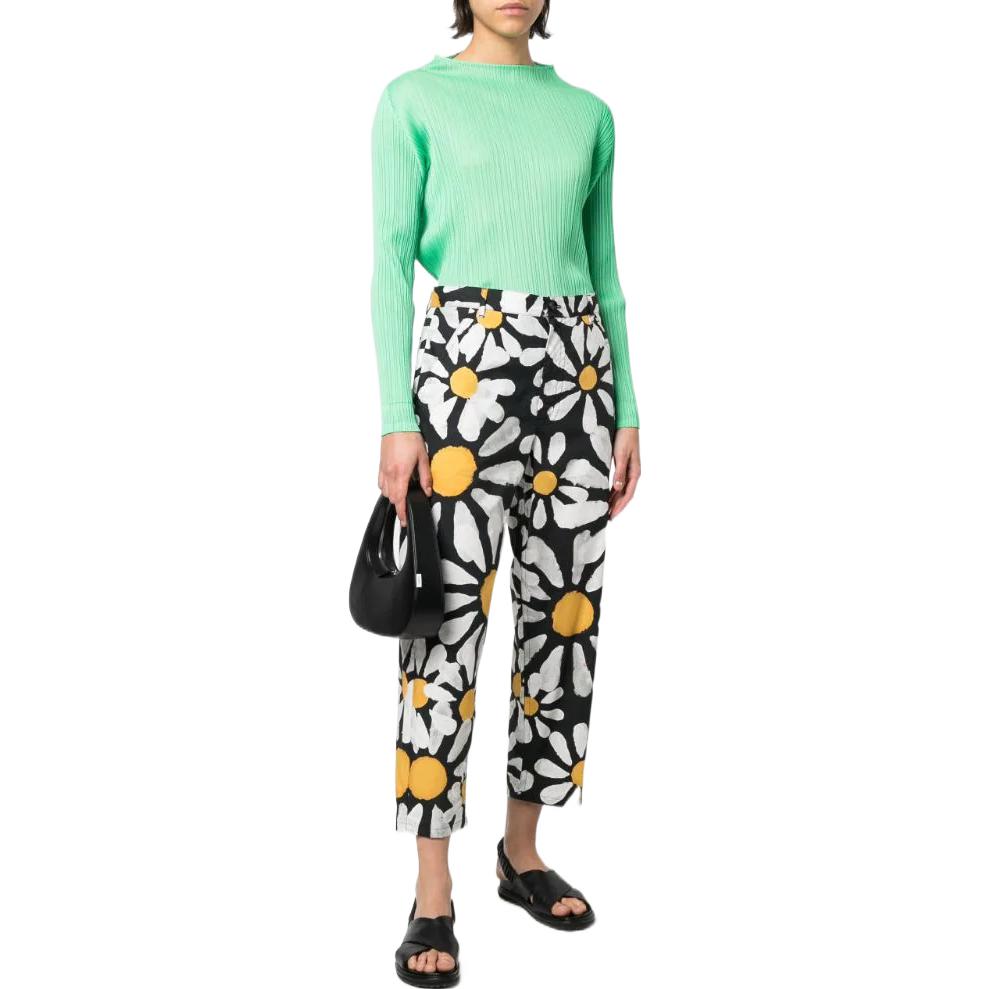 Lookbook (W) MARNI SS22 Seluar Panjang Bercorak Bunga Pelbagai Warna. PAMAW39A00UTC151EUN99