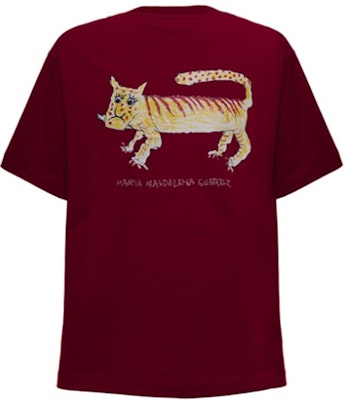 (Women) MARNI SS22 White Logo Back Print Short Sleeve T-Shirt THJEL32EPFUSCS81NTR82 Lookbook (Women) MARNI SS22 White Logo Back Print Short Sleeve T-Shirt THJEL32EPFUSCS81NTR82