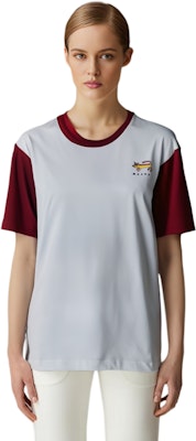 (Women) MARNI SS22 White Logo Back Print Short Sleeve T-Shirt THJEL32EPFUSCS81NTR82 Shop (Women) MARNI SS22 White Logo Back Print Short Sleeve T-Shirt THJEL32EPFUSCS81NTR82