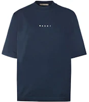 Order (W) MARNI SS22 藍色印花短袖T恤 女款 THJE0263P1-USCS87-LOB99