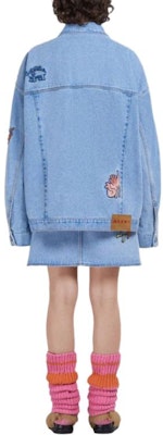 (Women) MARNI SS23 Blue Denim Single-Breasted Long Sleeve Jacket GIJD0183S0-USCU83-BDB20 Shop (Women) MARNI SS23 Blue Denim Single-Breasted Long Sleeve Jacket GIJD0183S0-USCU83-BDB20