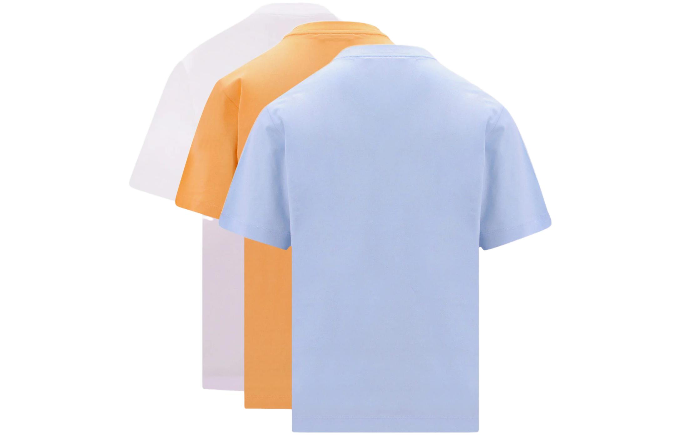 Lookbook (W) 마르니 SS23 레터 프린트 크루넥 반팔 티셔츠 (3팩). THJE0211X0UTCZ6800B18