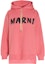 Buy (Women) MARNI SS23 Pink Alphabet Print Pullover Hoodie. FLJE0179P1USCU88LOC37