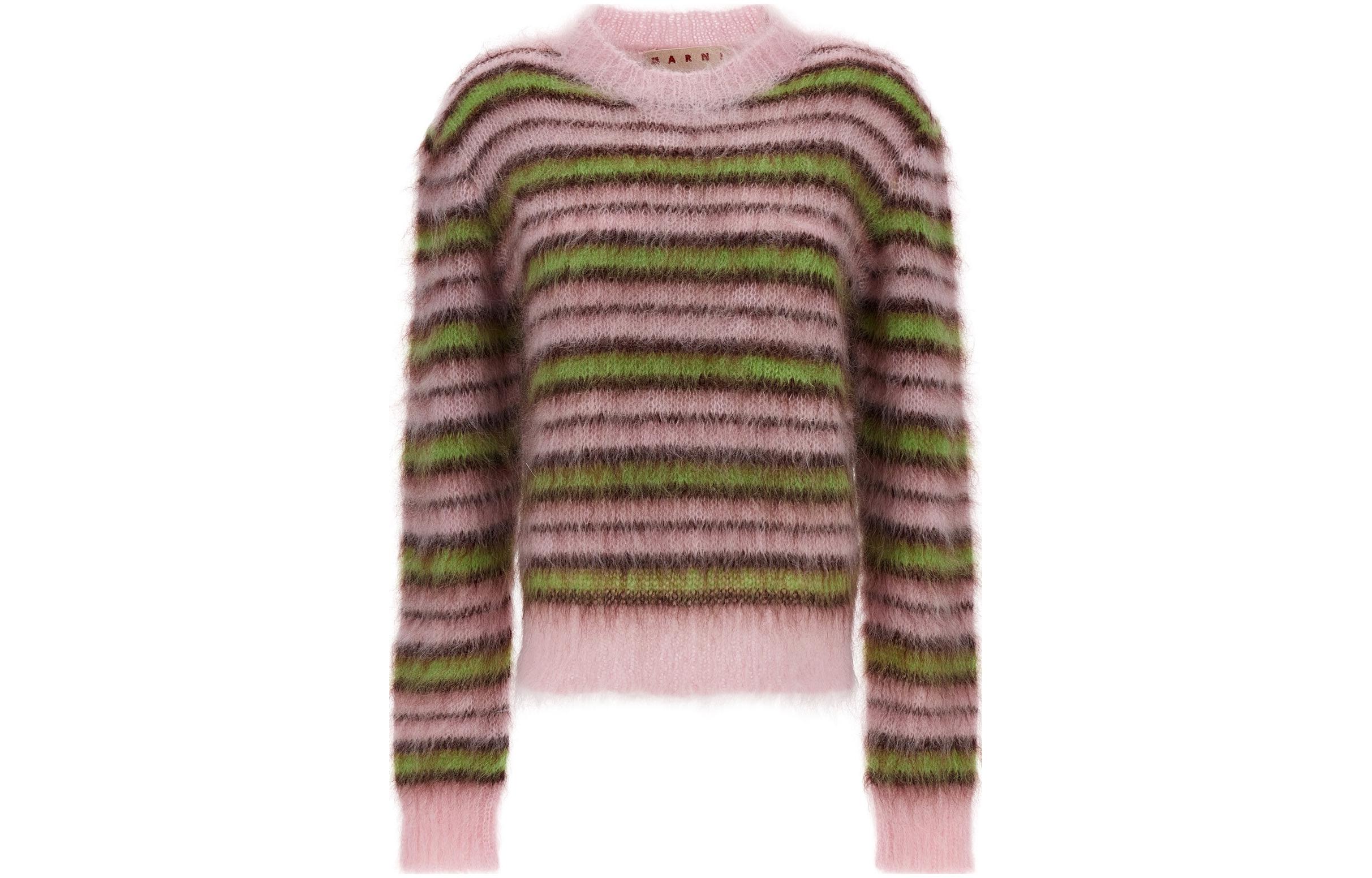 Order (W) MARNI SS23 條紋圓領毛衣套頭針織衫 GCMD0126Q2-UFU107-RGC20