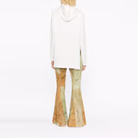 Shop (W) MARNI SS23 白色Logo印花抽繩連帽衛衣 FLJE0179P1-USCU88-LOW03