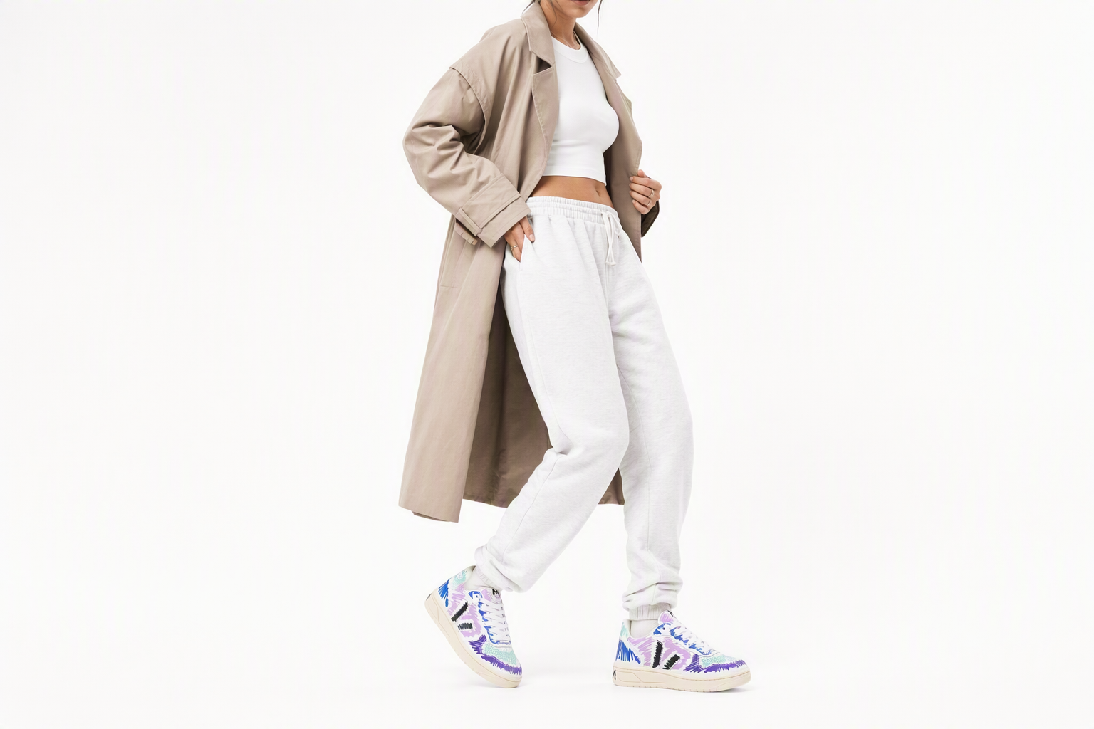 Order (Women) Marni VEJA x Low Top Sneakers 'White Purple Graffiti' VXMS-3081AXV102000C80