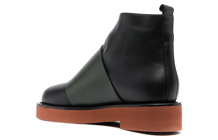 (W) Marni Velcro Leather Boot 'Black' 圖 3