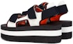Lookbook (W) Sandal Baji Velcro Marni 'Ivory Black' ZPMS007206-TCR86-ZL443