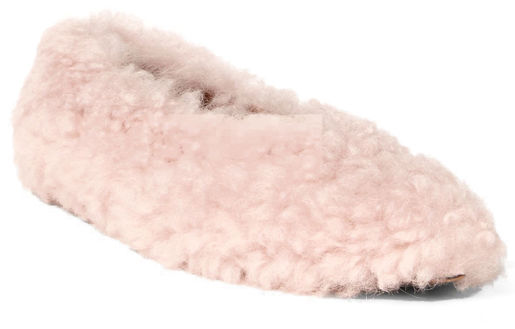 (W) Marni Wool Fur Ballet Flats 'Light Pink' 圖 2