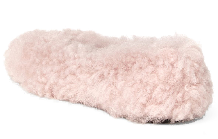 (W) Marni Wool Fur Ballet Flats 'Light Pink' 圖 3