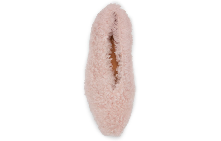 (W) Marni Wool Fur Ballet Flats 'Light Pink' 圖 4
