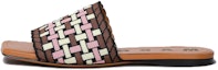 Buy (W) Marni Selipar Tenunan Hujung Petak 'Coklat' SAMS017901P5799ZO603