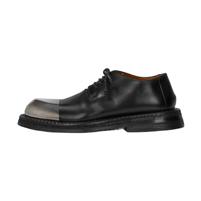 (W) Marsèll Alluce Lace-Up Leather Loafer 'Black'