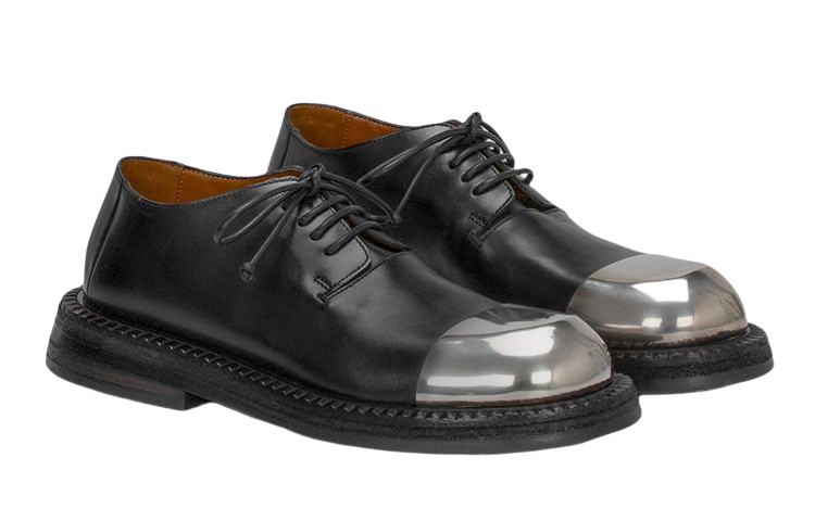 (W) Marsèll Alluce Lace-Up Leather Loafer 'Black' 圖 3