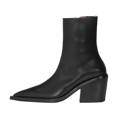 (W) Marsèll Alzetto Boot 'Black Chunky Heel'