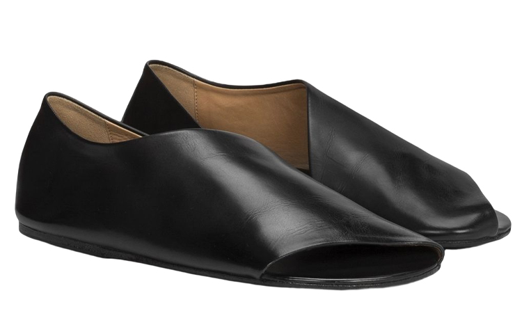 Order (Women) Marsèll Arsella 'Black Open-Toe Flat' MW1902116666