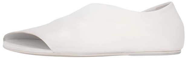 (Women) Marsèll Arsella 'White Open-Toe Flat' MW1902150110 (Women) Marsèll Arsella 'White Open-Toe Flat' MW1902150110