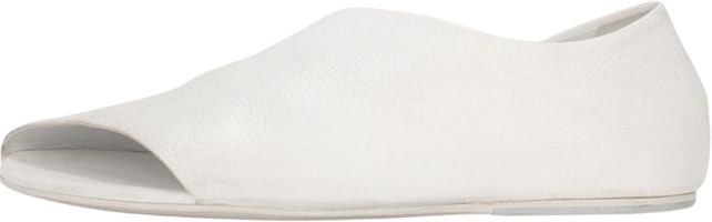 (Women) Marsèll Arsella 'White Open-Toe Flat' MW1902150110 (Women) Marsèll Arsella 'White Open-Toe Flat' MW1902150110