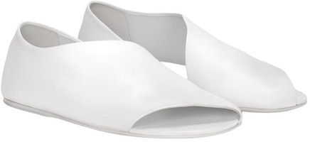 (W) Marsèll Arsella 'Putih Selipar Terbuka Hujung Flat' MW1902150110 Order (W) Marsèll Arsella 'Putih Selipar Terbuka Hujung Flat' MW1902150110